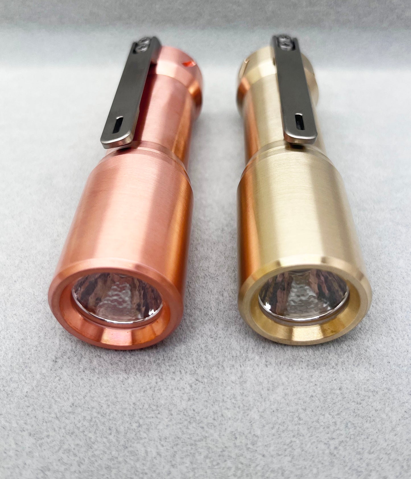 Glow Arrow Brass/Copper 18350-01JM Flashlight NiChia 519A 4000K/ 5000K/ XPL 6500K LED With Type-C Battery