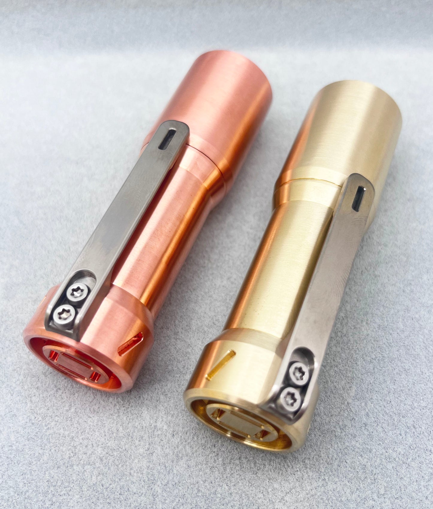 Glow Arrow Brass/Copper 18350-01JM Flashlight NiChia 519A 4000K/ 5000K/ XPL 6500K LED With Type-C Battery