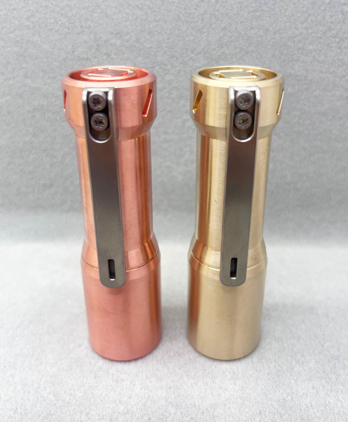 Glow Arrow Brass/Copper 18350-01JM Flashlight NiChia 519A 4000K/ 5000K/ XPL 6500K LED With Type-C Battery