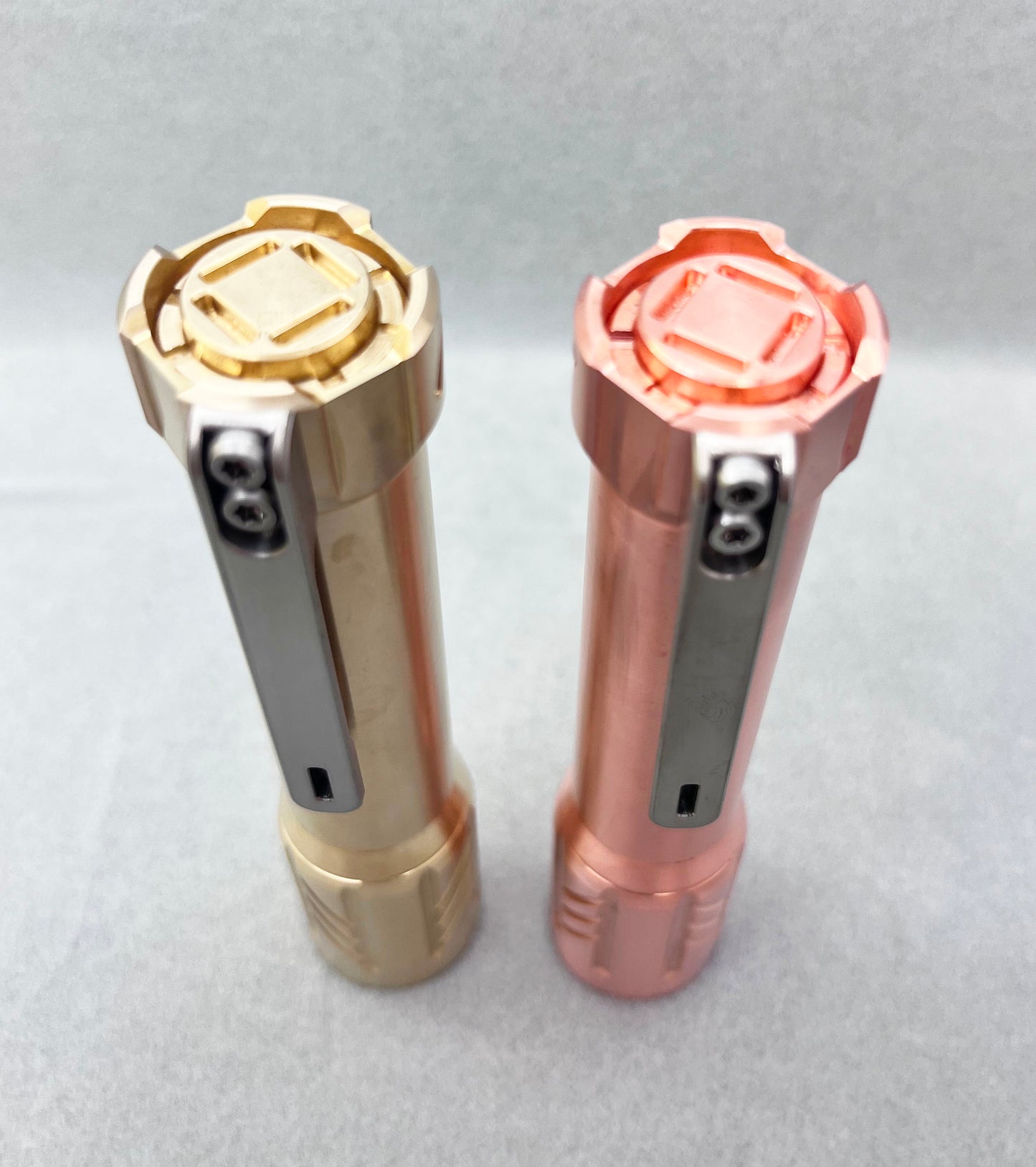 Glow Arrow 18650 Brass/Copper Flashlight With Type-C Battery
