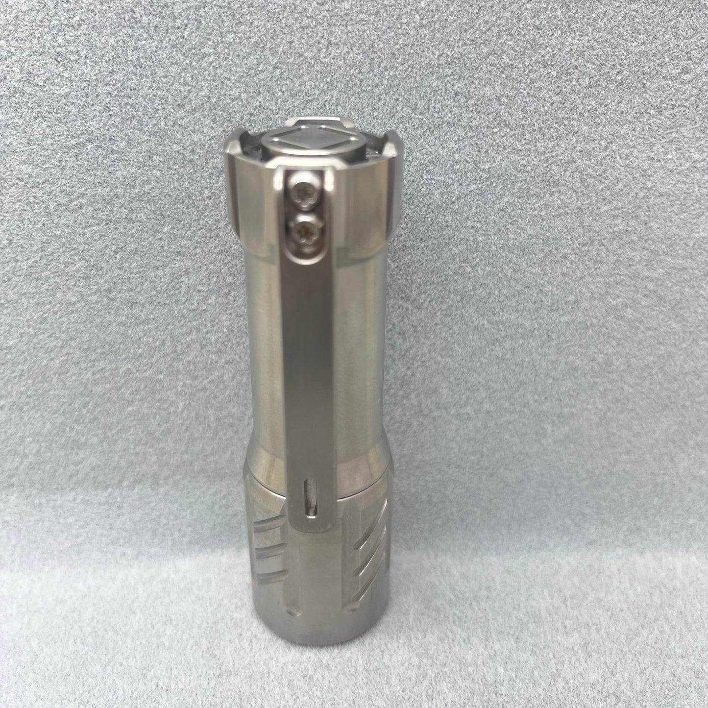 Glow Arrow 18350 Flashlight Titanium Triple Emitter Samsung 5000K/Cree XPL 6500K LED With 18350 Type-C Battery