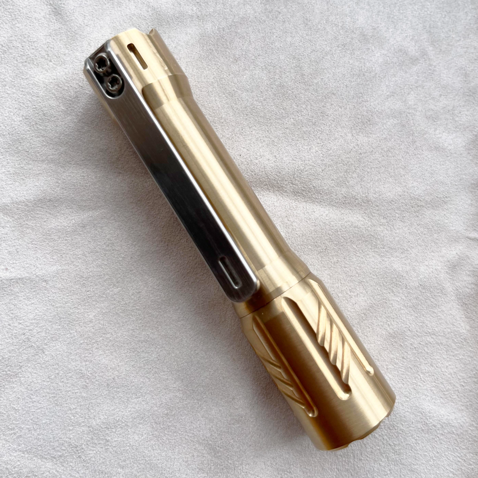 フラッシュライト EDOLUC Glow arrow Brass Smooth EDOLUC New フラッシュライト EDOLUC Glow arrow Brass Smooth EDOLUC New