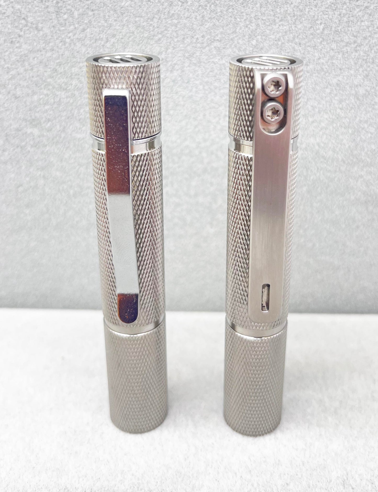 Edoluc knurly-ST 10440/AAA Titanium EDC Flashlight