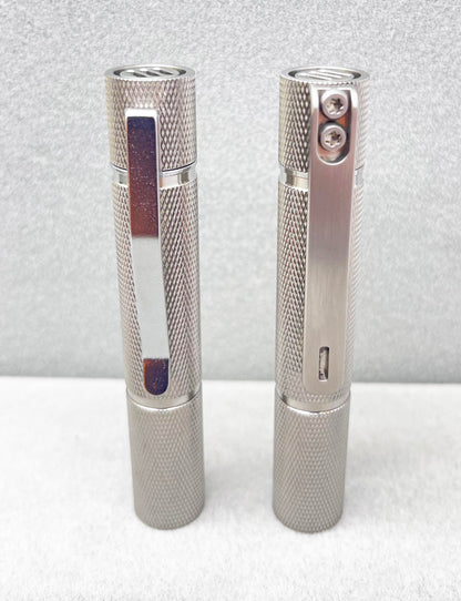 Edoluc knurly-ST 10440/AAA Titanium EDC Flashlight