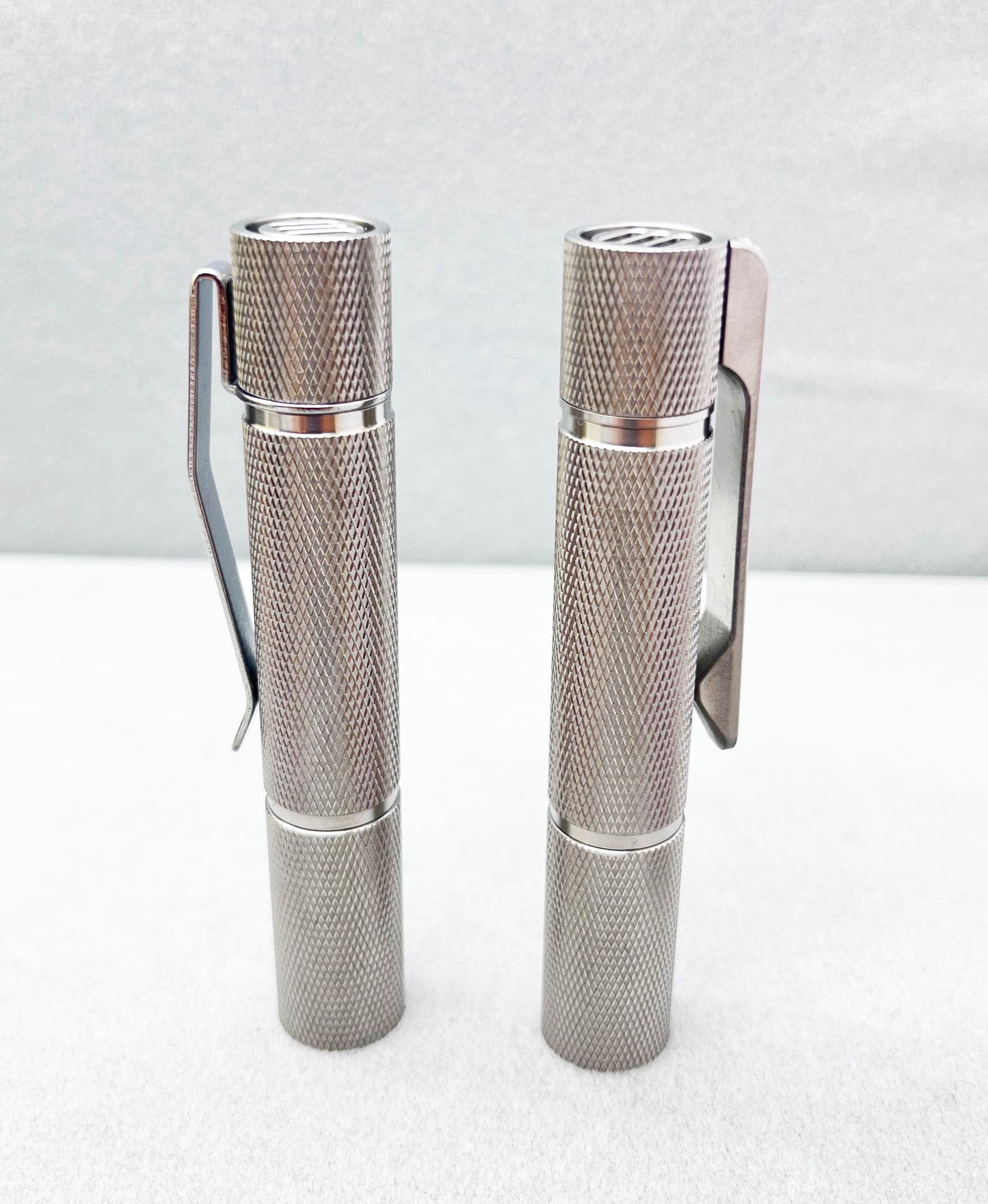 Edoluc knurly-ST 10440/AAA Titanium EDC Flashlight