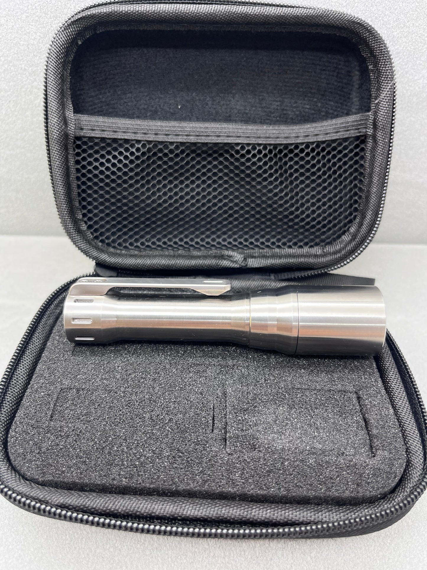 Edoluc Light B1 14500/AA Titanium Thrower Flashlight SFT25R-6500K LED with Type-C battey