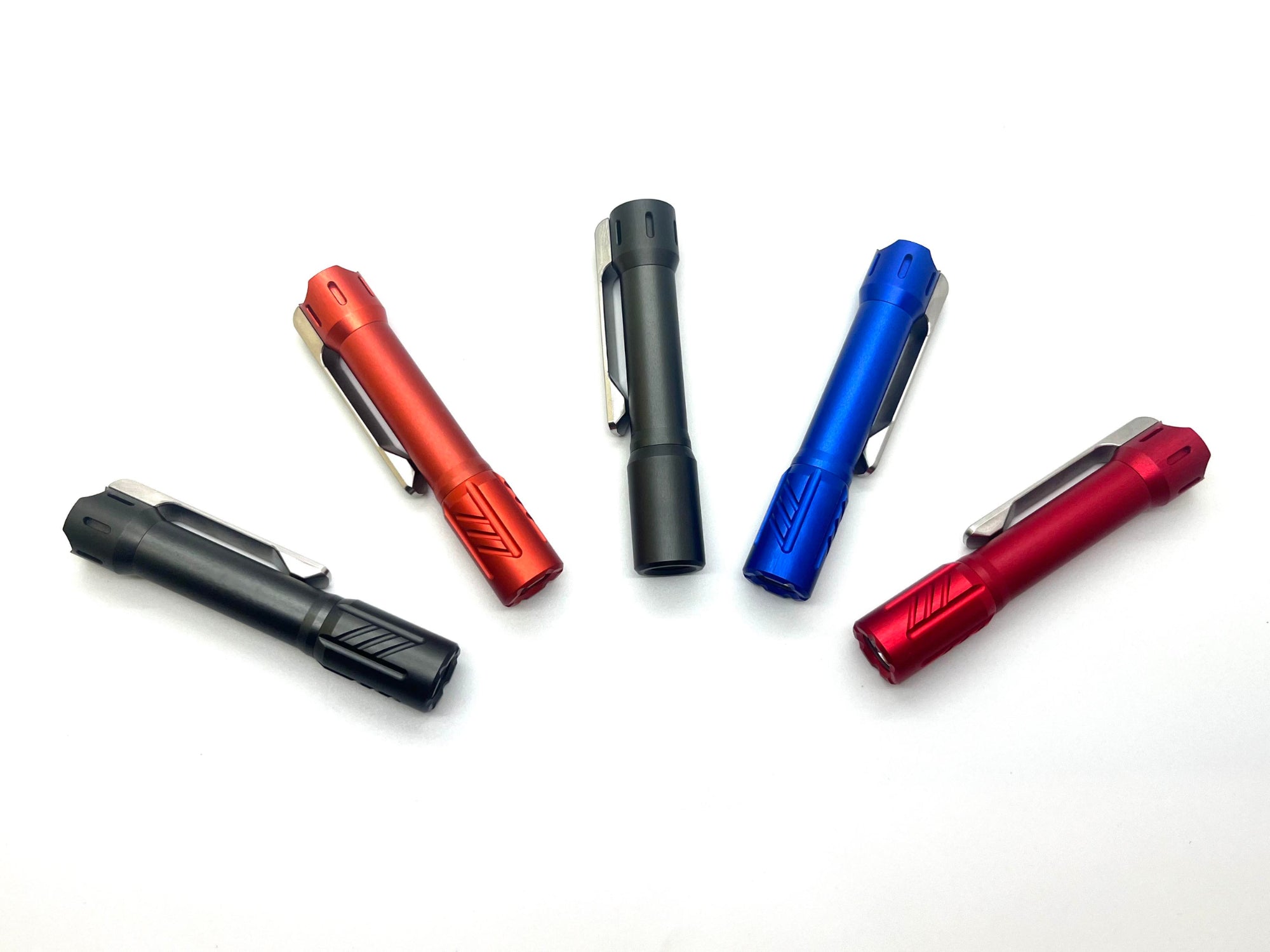 Edoluc Little Glow Arrow 10440 Aluminum EDC Flashlight with SS Clip ...