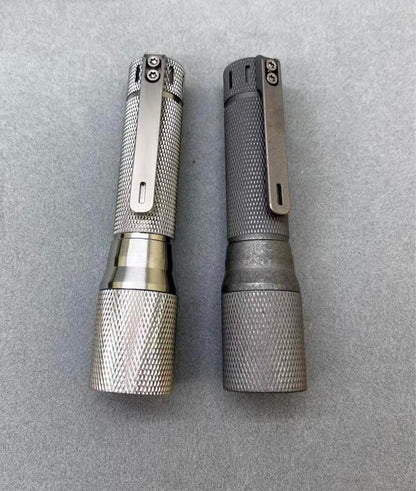 Edoluc Light B1 14500/AA Titanium Thrower Flashlight SFT25R-6500K LED with Type-C battey