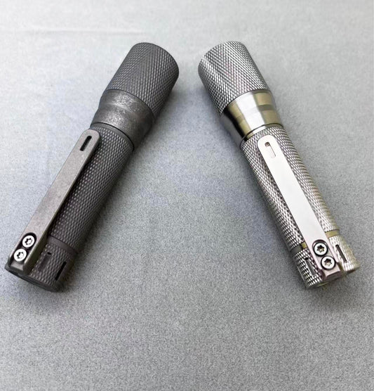 Edoluc Light B1 14500/AA Titanium Thrower Flashlight SFT25R-6500K LED with Type-C battey