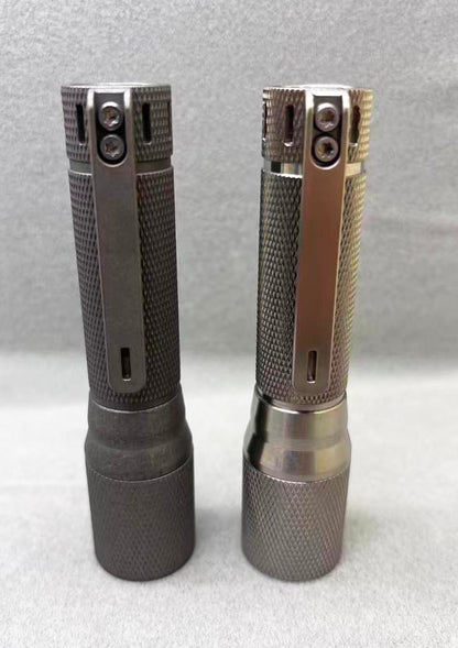 Edoluc Light B1 14500/AA Titanium Thrower Flashlight SFT25R-6500K LED with Type-C battey