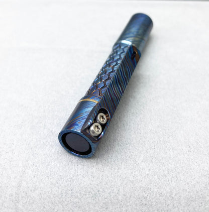 Edoluc 10440/AAA Loong-01 Timascus EDC Flashlight with Type C Battery