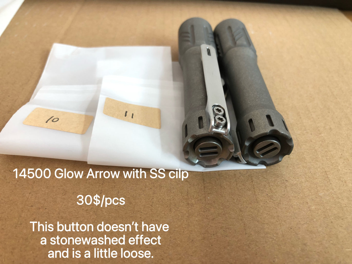 Special Offer Product Different levels of imperfections