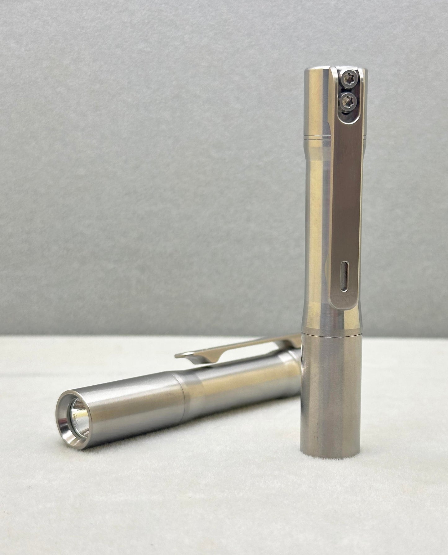 Edoluc Pre-sale SL-01 Titanium 10440/AAA  EDC Flashlight with Type C Battery