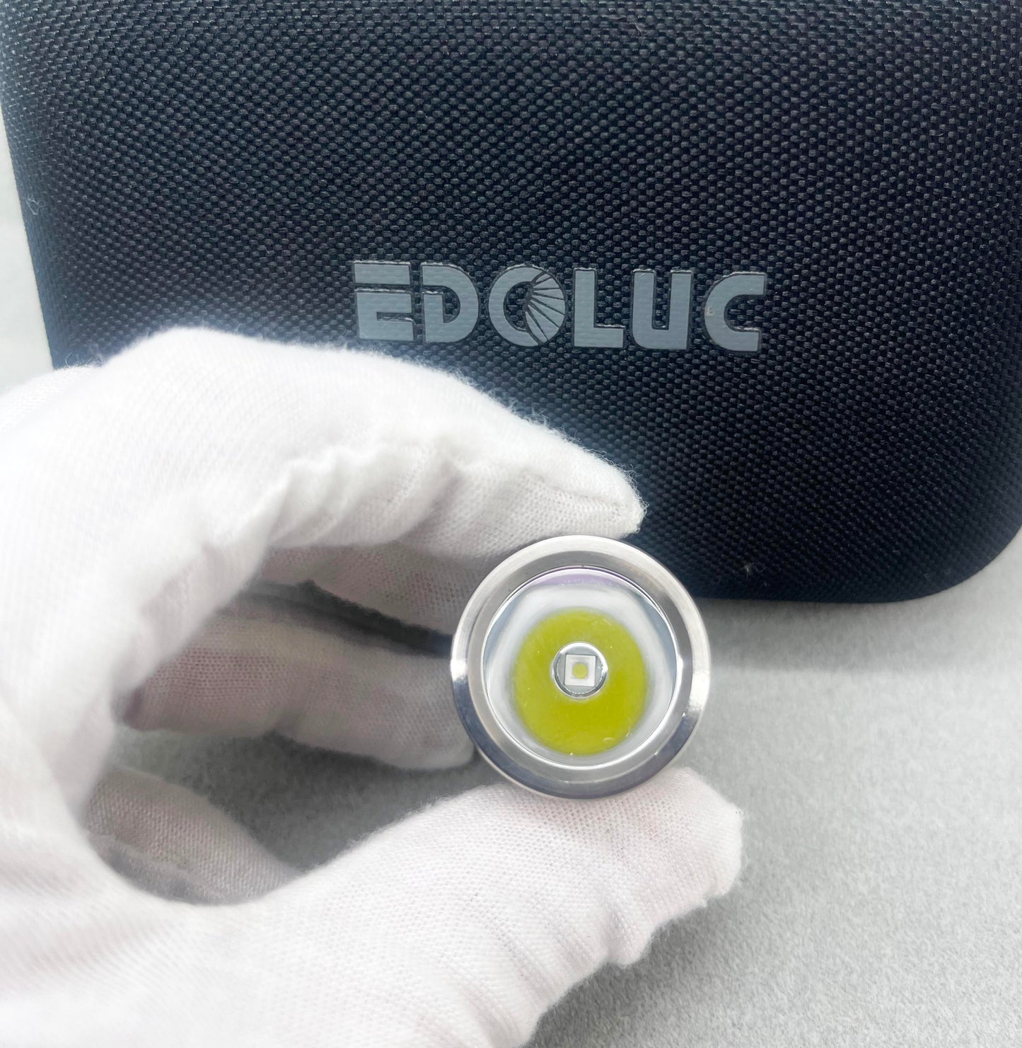 Edoluc Light B1 14500/AA Titanium Thrower Flashlight SFT25R-6500K LED with Type-C battey