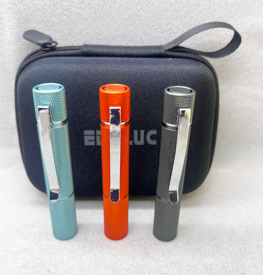 Pre-Sale Edoluc 10440 Knurly Aluminum Flashlight Set (3pcs) with 10440 USB-C Battery