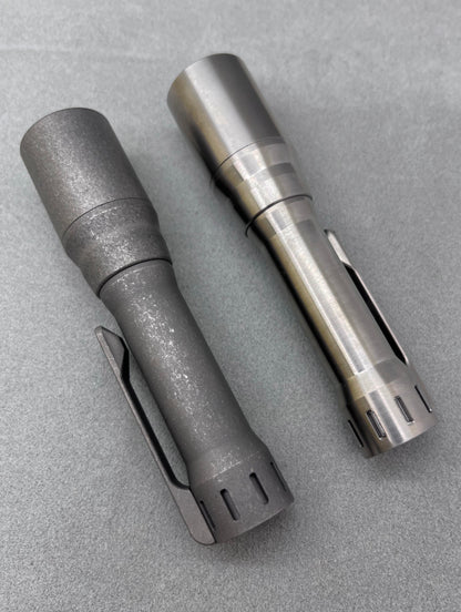 Edoluc Light B1 14500/AA Titanium Thrower Flashlight SFT25R-6500K LED with Type-C battey