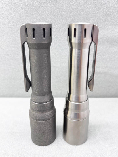 Edoluc Light B1 14500/AA Titanium Thrower Flashlight SFT25R-6500K LED with Type-C battey