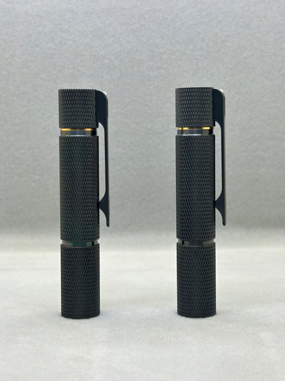 Edoluc 10440/AAA Knurly Zirconium EDC Flashlight with Type C Battery