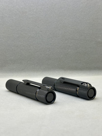 Edoluc 10440/AAA Knurly Zirconium EDC Flashlight with Type C Battery